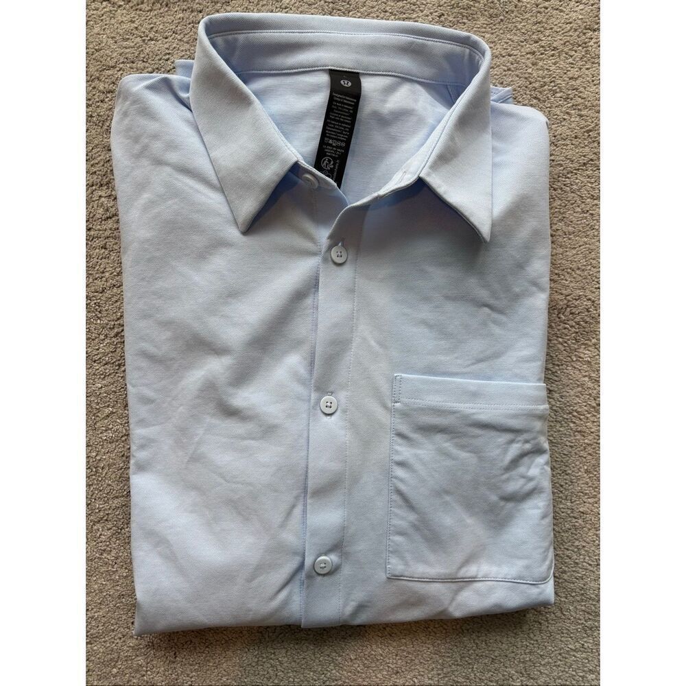 LULULEMON Men’s Commission Long-Sleeve Shirt, Leg $118 C30 - Picture 12 of 12
